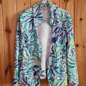 Lilly Pulitzer Zip Up Sweatshirt